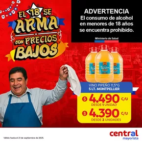 Catálogo Central Mayorista en Providencia | Nuestras mejores ofertas para ti | 2025-08-13T00:00:00.000Z - 2025-09-21T00:00:00.000Z