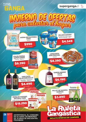 Catálogo Super Ganga en Vitacura | Ofertas principales para ahorradores | 2025-08-14T00:00:00.000Z - 2025-08-28T00:00:00.000Z