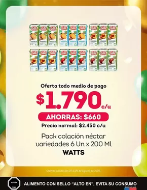 Catálogo Tottus en Lo Barnechea | Ofertas principales para ahorradores | 2025-08-19T00:00:00.000Z - 2025-08-25T00:00:00.000Z