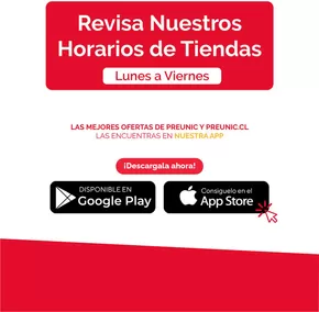 Catálogo PreUnic en Coronel | Horario de Tiendas del 4 al 8 de agosto 1befeb2316 | 2025-08-22T00:00:00.000Z - 2025-09-05T00:00:00.000Z