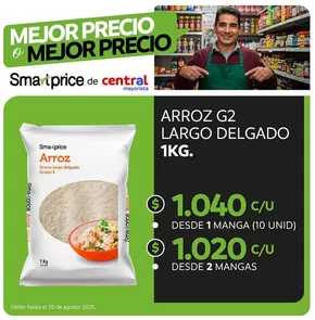 Catálogo Central Mayorista en Purranque | Ofertas principales para ahorradores | 2025-08-24T00:00:00.000Z - 2025-09-07T00:00:00.000Z