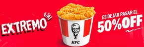 Catálogo KFC | Es dejar pasar el 50% Off! | 2025-08-25T00:00:00.000Z - 2025-09-10T00:00:00.000Z