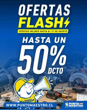 Oferta flash! Hasta 50% dcto.