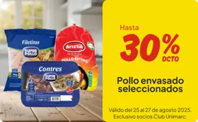 Catálogo Unimarc en Nancagua | Ofertas principales y descuentos | 2025-08-25T00:00:00.000Z - 2025-08-27T00:00:00.000Z
