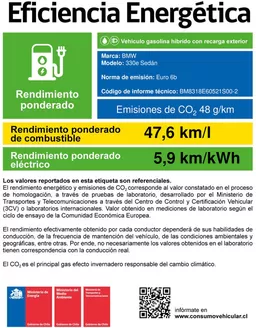 Catálogo BMW en Lo Barnechea | BMW Serie 3 Híbrido | 2025-08-27T00:00:00.000Z - 2026-08-27T00:00:00.000Z