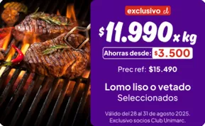Catálogo Unimarc en Providencia | Nuestras mejores gangas | 2025-08-28T00:00:00.000Z - 2025-08-31T00:00:00.000Z