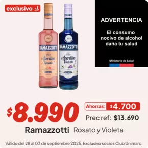Catálogo Unimarc en Providencia | Ofertas y gangas exclusivas | 2025-08-28T00:00:00.000Z - 2025-09-03T00:00:00.000Z
