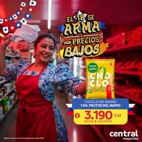 Catálogo Central Mayorista | Ofertas para cazadores de gangas | 2025-08-29T00:00:00.000Z - 2025-09-24T00:00:00.000Z