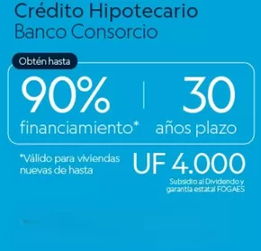 Catálogo Consorcio en La Serena | Obtén hasta 90% financiamiento! | 2025-09-02T00:00:00.000Z - 2025-09-20T00:00:00.000Z