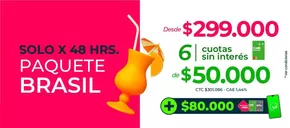 Catálogo Viajes Falabella | Oferta exclusivos! | 2025-09-04T00:00:00.000Z - 2025-09-19T00:00:00.000Z