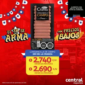 Catálogo Central Mayorista en Rancagua | Nuevas ofertas para descubrir | 2025-09-04T00:00:00.000Z - 2025-09-18T00:00:00.000Z