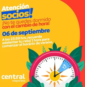 Catálogo Central Mayorista en Viña del Mar | Nuevas ofertas para descubrir | 2025-09-07T00:00:00.000Z - 2025-09-21T00:00:00.000Z