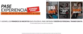 Catálogo Energy en Providencia | 1 sessón de personal trainer gratis! | 2025-09-09T00:00:00.000Z - 2025-09-24T00:00:00.000Z