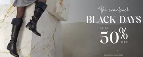 Black days! Hasta 50% Off.