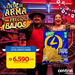 Catálogo Central Mayorista en Viña del Mar | Gran variedad de ofertas | 2025-09-11T00:00:00.000Z - 2025-09-25T00:00:00.000Z