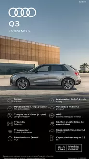 Catálogo Audi en Santiago | Ofertas principales para todos los clientes | 2025-09-11T00:00:00.000Z - 2026-09-11T00:00:00.000Z