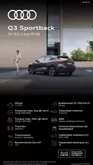 Catálogo Audi en Santiago | Ofertas exclusivas para nuestros clientes | 2025-09-11T00:00:00.000Z - 2026-09-11T00:00:00.000Z