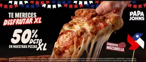 Catálogo Papa John's en Santiago | Hasta 50% dcto! | 2025-09-12T00:00:00.000Z - 2025-09-14T00:00:00.000Z