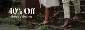 Hasta 40% Off botas y botines!
