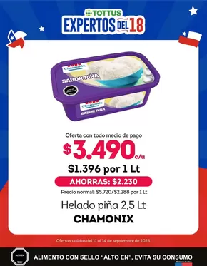 Catálogo Tottus en Curicó | Ofertas principales para todos los cazadores de gangas | 2025-09-12T00:00:00.000Z - 2025-09-26T00:00:00.000Z
