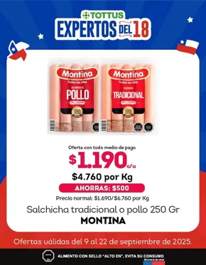 Catálogo Tottus en Curicó | Gran variedad de ofertas | 2025-09-12T00:00:00.000Z - 2025-09-26T00:00:00.000Z