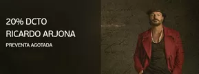 Catálogo Banco Falabella en Valparaíso | 20% dcto ricardo arjona! | 2025-09-15T00:00:00.000Z - 2025-09-30T00:00:00.000Z