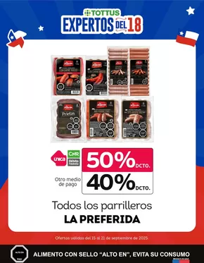 Catálogo Tottus en Puente Alto | Ofertas principales para todos los clientes | 2025-09-17T00:00:00.000Z - 2025-10-01T00:00:00.000Z