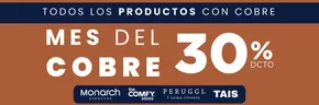 Catálogo Monarch en Cerro Navia | Mes del cobre 30% dcto! | 2025-09-22T00:00:00.000Z - 2025-10-08T00:00:00.000Z