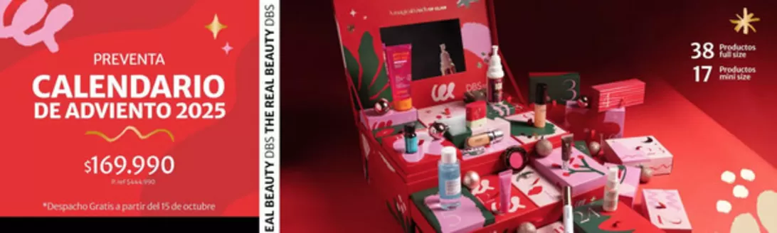 Catálogo DBS en Providencia | Calendario de adviento 2025! | 2025-09-23T00:00:00.000Z - 2025-12-25T00:00:00.000Z