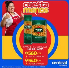 Catálogo Central Mayorista en Curacaví | Descuentos y promociones | 2025-09-24T00:00:00.000Z - 2025-10-08T00:00:00.000Z