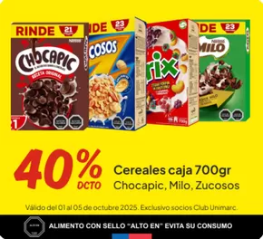 Catálogo Unimarc en Tocopilla | Ofertas principales para todos los clientes | 2025-10-01T00:00:00.000Z - 2025-10-15T00:00:00.000Z