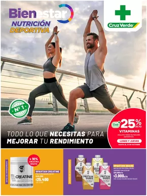Catálogo Cruz Verde en Santiago | Nutrición deportiva! | 2025-10-02T00:00:00.000Z - 2025-10-31T00:00:00.000Z