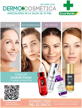 Catálogo Cruz Verde en La Calera | Dermo+cosmética! | 2025-10-02T00:00:00.000Z - 2025-10-31T00:00:00.000Z