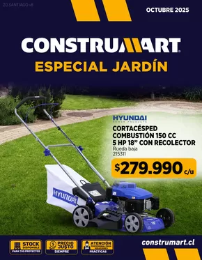 Catálogo Construmart en Conchalí | Nuevas ofertas para descubrir | 2025-10-01T00:00:00.000Z - 2025-10-31T00:00:00.000Z
