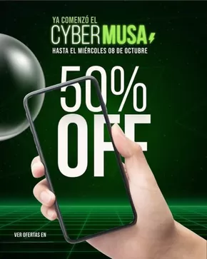 Catálogo Casa Musa en San Felipe | Cyber Musa! Hasta 50% Off. | 2025-10-07T00:00:00.000Z - 2025-10-08T00:00:00.000Z
