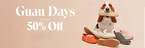 Guau days! Up to 50% Off.