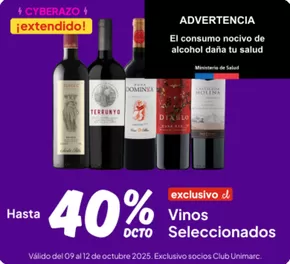 Catálogo Unimarc en Cañete | Gangas exclusivas | 2025-10-09T00:00:00.000Z - 2025-10-23T00:00:00.000Z