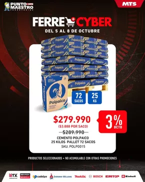 Catálogo Punto Maestro en Los Álamos | Hasta 39% dcto! | 2025-10-10T00:00:00.000Z - 2025-10-24T00:00:00.000Z