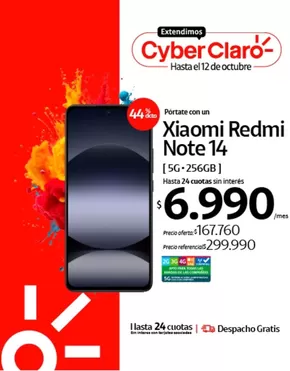 Catálogo Claro en Cañete | Gran variedad de ofertas | 2025-10-10T00:00:00.000Z - 2025-10-24T00:00:00.000Z