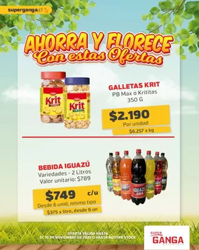 Catálogo Super Ganga en Pucón | Ofertas principales para ahorradores | 2025-10-12T00:00:00.000Z - 2025-10-26T00:00:00.000Z