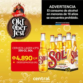 Catálogo Central Mayorista en Pucón | Ofertas especiales atractivas para todos | 2025-10-12T00:00:00.000Z - 2025-10-26T00:00:00.000Z