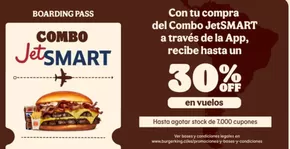Catálogo Burger King en Arica | Combo jet smart! Hasta 30% Off. | 2025-10-14T00:00:00.000Z - 2025-10-29T00:00:00.000Z