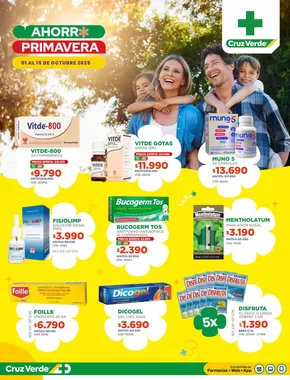 Catálogo Cruz Verde en Concepción | Flyer Ofertas 1Q Octubre 2025 | 2025-10-15T00:00:00.000Z - 2025-10-29T00:00:00.000Z