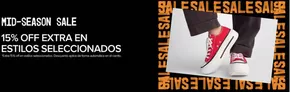 Catálogo Converse | Mid season sale! 15% Off extra. | 2025-10-22T00:00:00.000Z - 2025-11-04T00:00:00.000Z