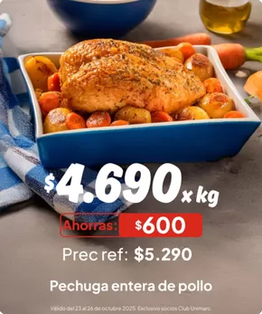Catálogo Unimarc en Calama | Ofertas principales para todos los clientes | 2025-10-23T00:00:00.000Z - 2025-11-06T00:00:00.000Z