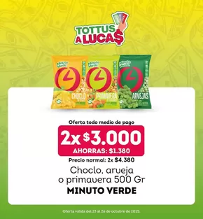 Catálogo Tottus en Quilicura | Ofertas principales y descuentos | 2025-10-24T00:00:00.000Z - 2025-11-07T00:00:00.000Z