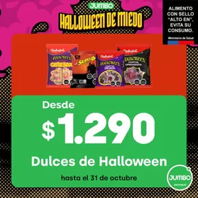 Catálogo Jumbo en Villarrica | Halloween de miedo! | 2025-10-28T00:00:00.000Z - 2025-10-31T00:00:00.000Z