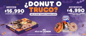 Catálogo Dunkin Donuts en Iquique | Donut o truco?  | 2025-10-28T00:00:00.000Z - 2025-11-02T00:00:00.000Z