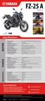 Catálogo Yamaha en Viña del Mar | FZ-25-A-1 | 2025-01-30T00:00:00.000Z - 2025-12-31T00:00:00.000Z