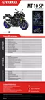 Catálogo Yamaha | MT10 SP 3 | 2026-07-13T00:00:00.000Z - 2027-07-31T00:00:00.000Z